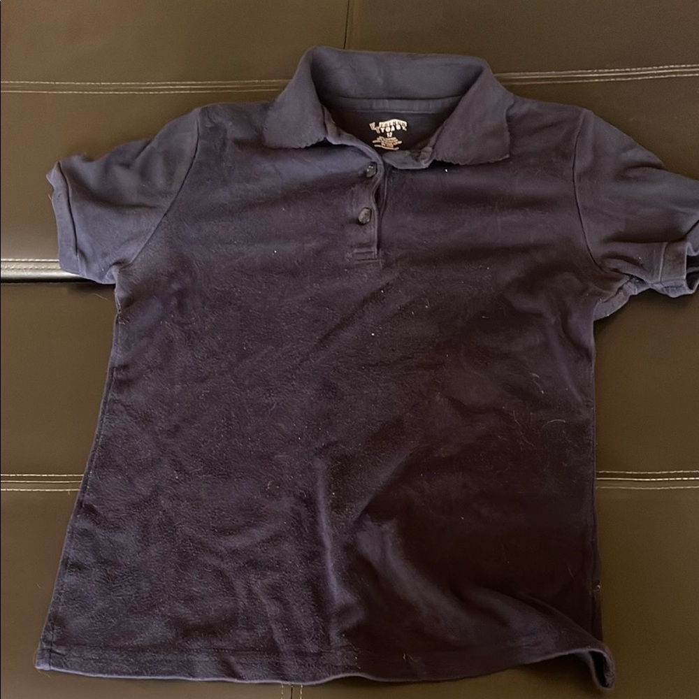 Kids Navy Polo Shirt
